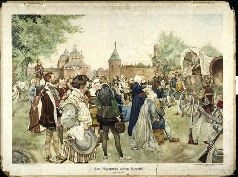 Hagenpreken vlak buiten Utrecht