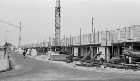 Overvecht in aanbouw