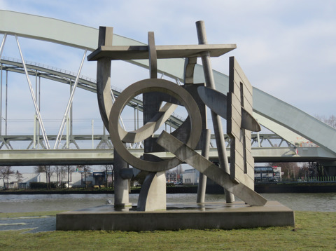 Beeldhouwwerk Circuit