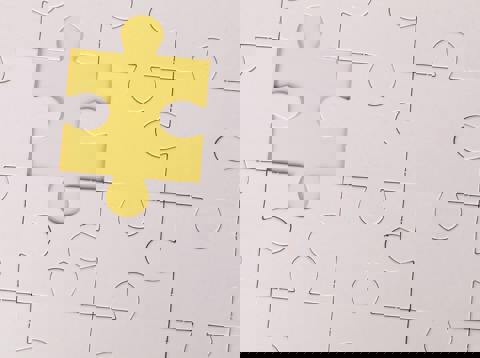 Missend puzzelstukje