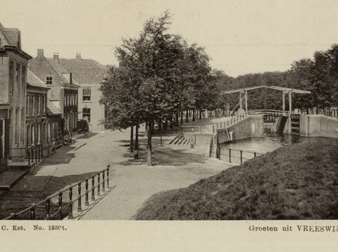 Zicht op de Oude Sluis bij Vreeswijk