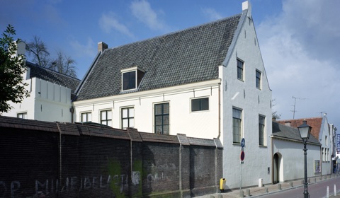 Gebouw van de Ridderlijke Duitsche Orde Balije van Utrecht (RDO) aan de Springweg in Utrecht