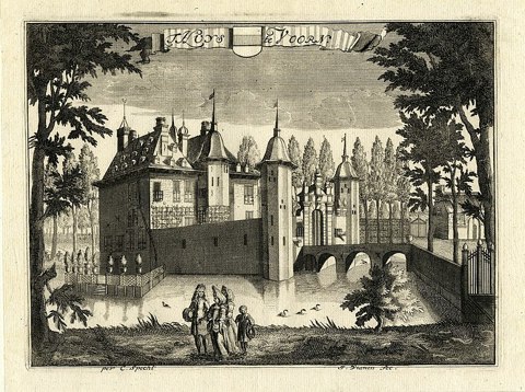 Huis te Voorn prent