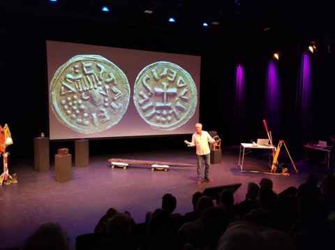 Munttype Madelinus Tijdens Grote Archeologie Show