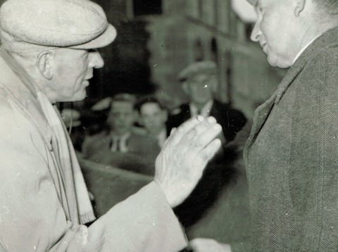 Paardenmarkt Vianen in 1954