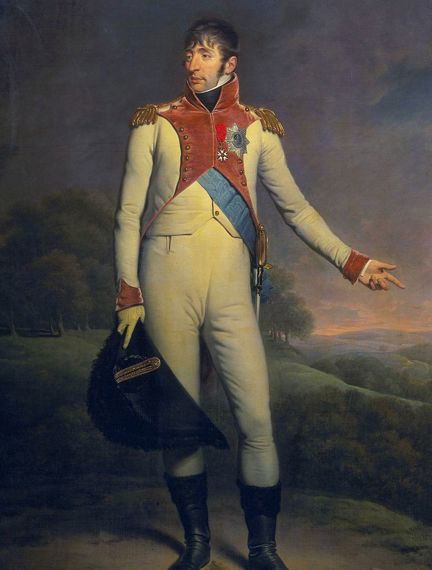 Portret van Lodewijk Napoleon, koning van Holland