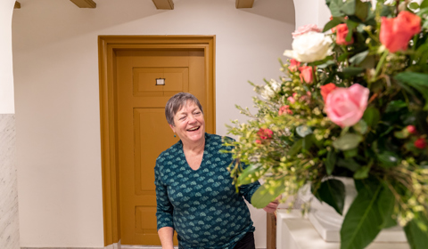 Trudy Vijverberg in Huis Doorn