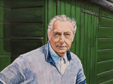 Portret van H.J. Reems