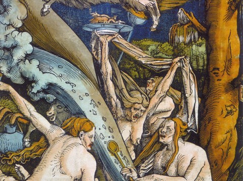 Baldung Heksen Ingekleurd